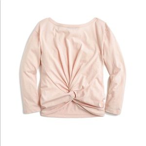 J Crew Twist-Back T-Shirt